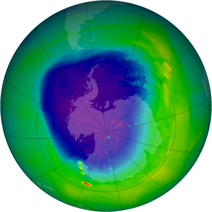 Ozone Map 1994-10-31
